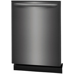 Frigidaire 24 in. Top Control Dishwasher with 52 dBa Sound Level & MaxDry - Black Stainless, Black Stainless, hires