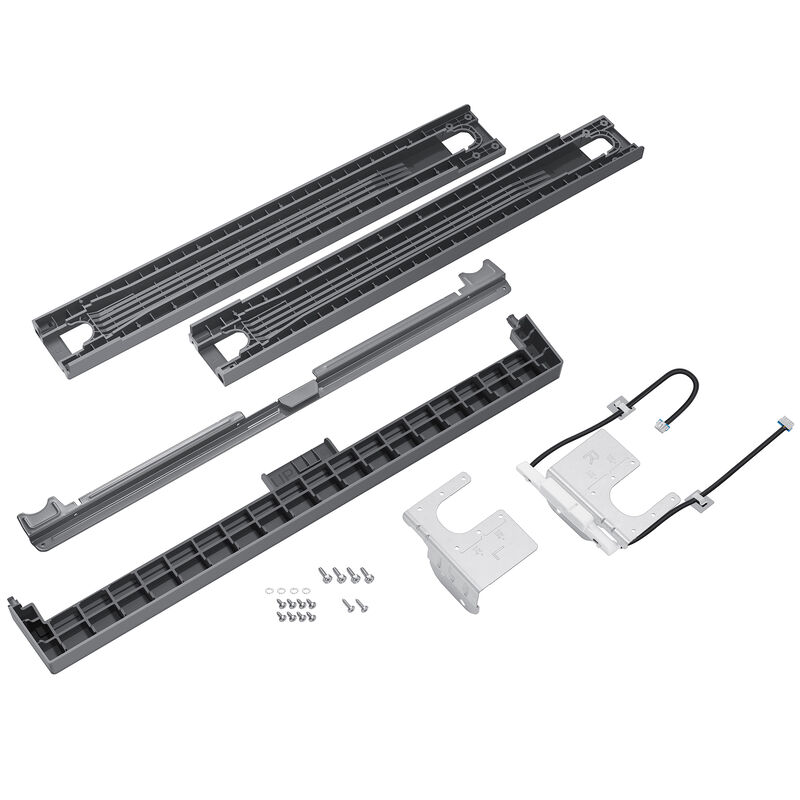 Samsung Stacking Kit for Washers - Silver Steel, Silver Steel, hires
