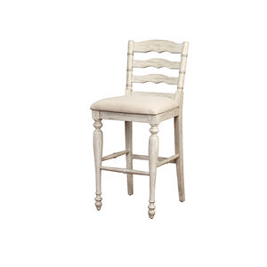 Marcy White Wash Bar Stool, , hires