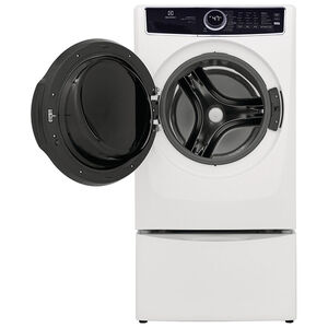 Electrolux 600 Series 27 in. 4.5 cu. ft. Stackable Front Load Washer with Perfect Steam, LuxCare Plus Wash System & SmartBoost -White, White, hires