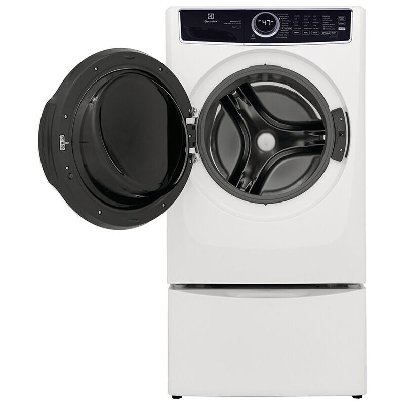 Electrolux 600 Series 27 in. 4.5 cu. ft. Stackable Front Load Washer with Perfect Steam, LuxCare Plus Wash System & SmartBoost -White, White, hires