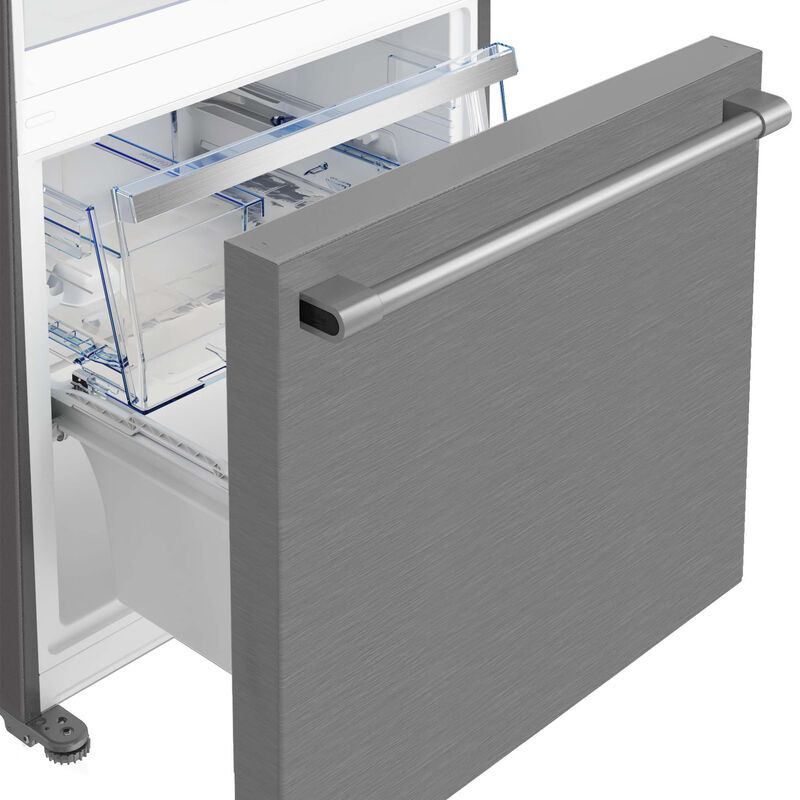 Beko 30 in. 16.0 cu. ft. Smart Counter Depth French Door Refrigerator with Ice Maker - Stainless Steel, , hires