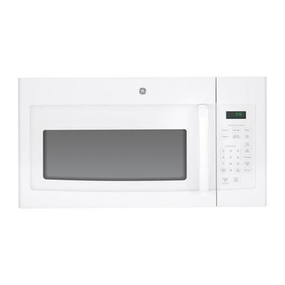 GE 30" 1.6 Cu. Ft. Over-the-Range Microwave with 10 Power Levels & 300 CFM - White | JVM3160DFWW