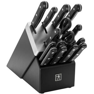 Henckels Solution 16-pc Self-Sharpening Knife Block Set - Black, , hires