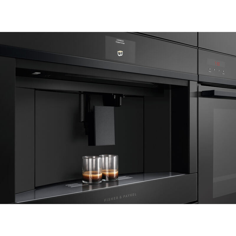 Fisher & Paykel Series-9 24 in. Built-in Coffee Maker - Black, , hires