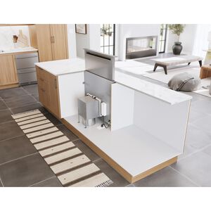 Zephyr 36 in. Convertible Downdraft with 600 CFM & 3 Fan Speeds - Stainless Steel, , hires