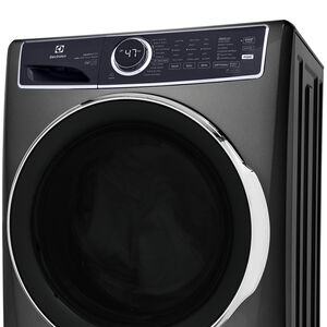 Electrolux 600 Series 27 in. 4.5 cu. ft. Stackable Front Load Washer with Perfect Steam, LuxCare Plus Wash System & SmartBoost -Titanium, Titanium, hires