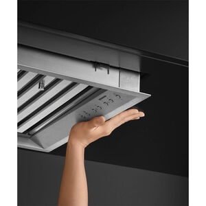 Fisher & Paykel Series 9 36 in. Ducted Standard Style Range Hood with 1100 CFM, 5 Fan Speeds & 1 LED Light - Stainless Steel, , hires