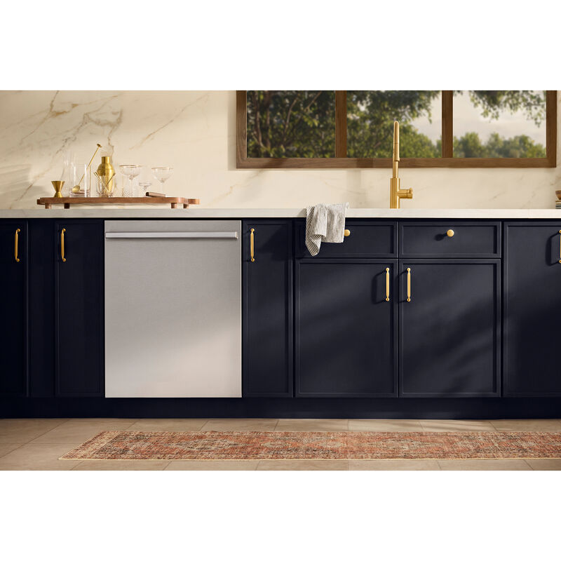 LG Signature 24 in. Top Control Flush-Mount Smart Dishwasher with 39 dBA Sound Level, 3rd-Rack & Dynamic Heat Dry with AOD - PrintProof Stainless Steel, , hires