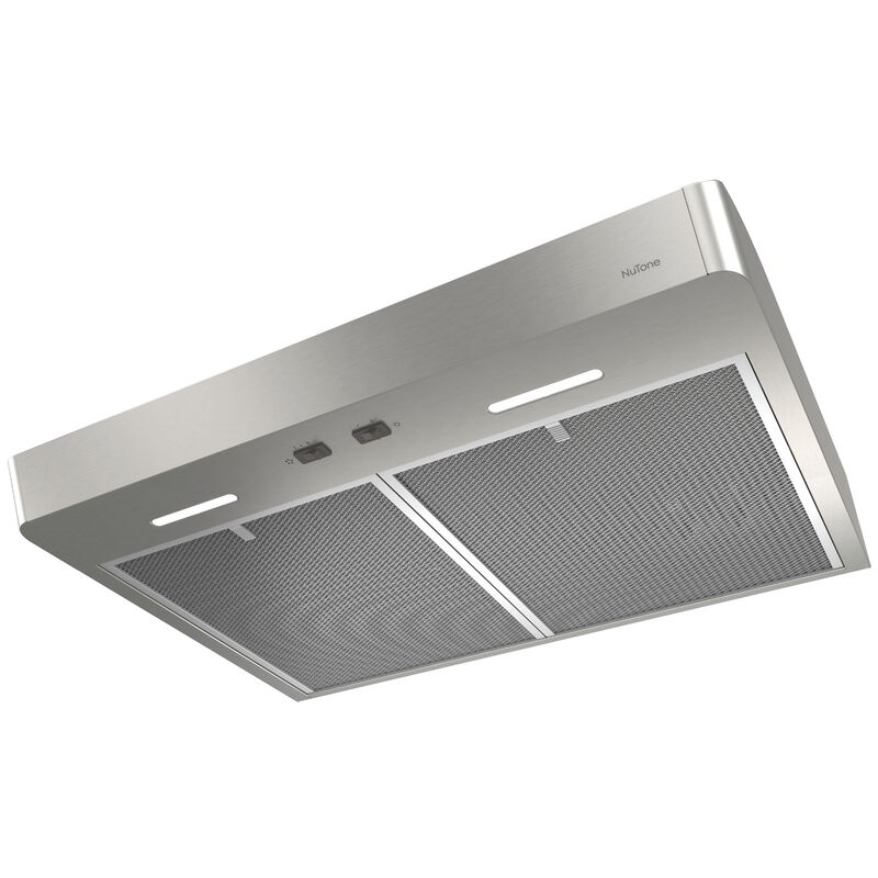 Broan 30 in. Standard Style Range Hood with 2 Speed Settings, 375 CFM & 2 LED Lights - Stainless Steel, , hires