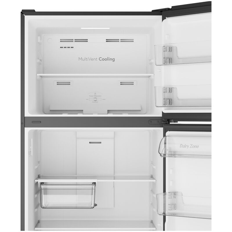 GE 30 in. 21.0 cu. ft. Garage-Ready Top Freezer Refrigerator - Fingerprint Resistant Stainless, Fingerprint Resistant Stainless, hires