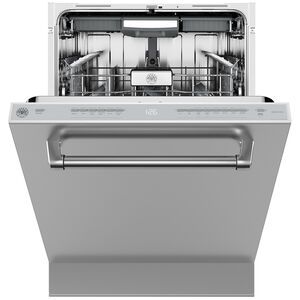 Bertazzoni 24 in. Built-In Dishwasher with Top Control, 42 dBA Sound Level, 15 Place Settings, 6 Wash Cycles & Sanitize Cycle - Stainless Steel, , hires