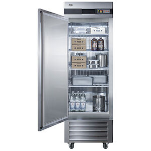 Summit 28 in. 23.0 cu. ft. Left-Hinged Freezerless Refrigerator - Stainless Steel, , hires