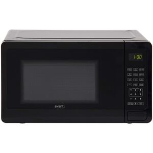Avanti 18 in. 0.7 cu. ft. 700W Countertop Microwave - Black, Black, hires