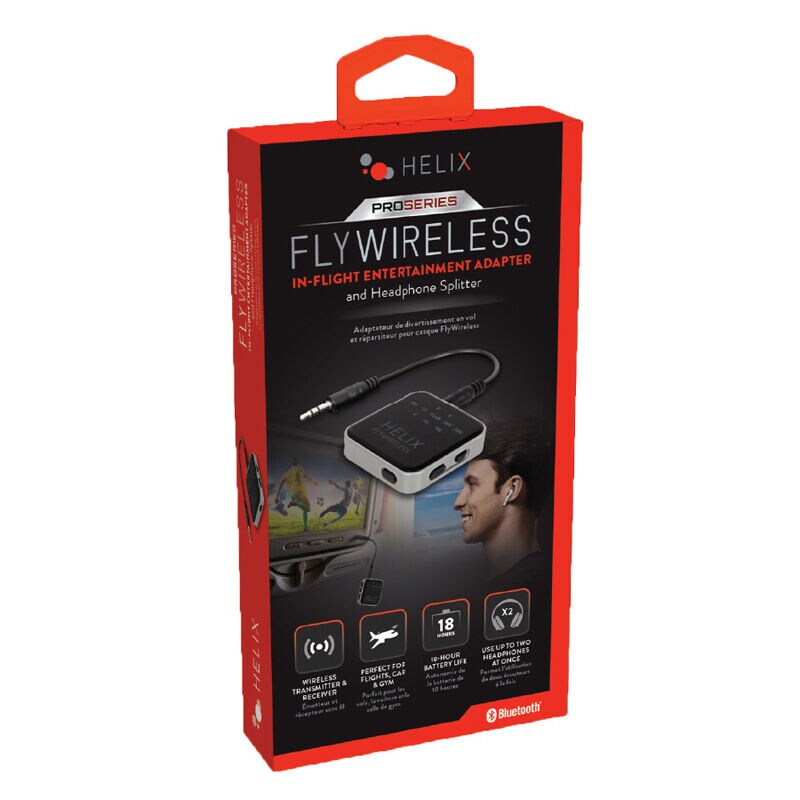 Helix Bluetooth Splitter and Airplane Adapter, , hires
