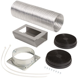 Broan BWP Series 9 in. Ductless Kit for Range Hoods - Silver, , hires