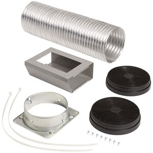 Broan BWP Series 9 in. Ductless Kit for Range Hoods - Silver