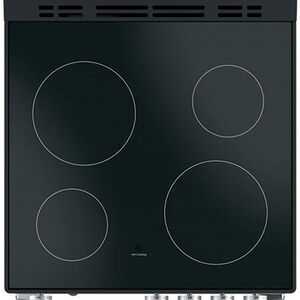 GE 24 in. 2.9 cu. ft. Electric Range with Smoothtop Burners - Stainless Steel, , hires