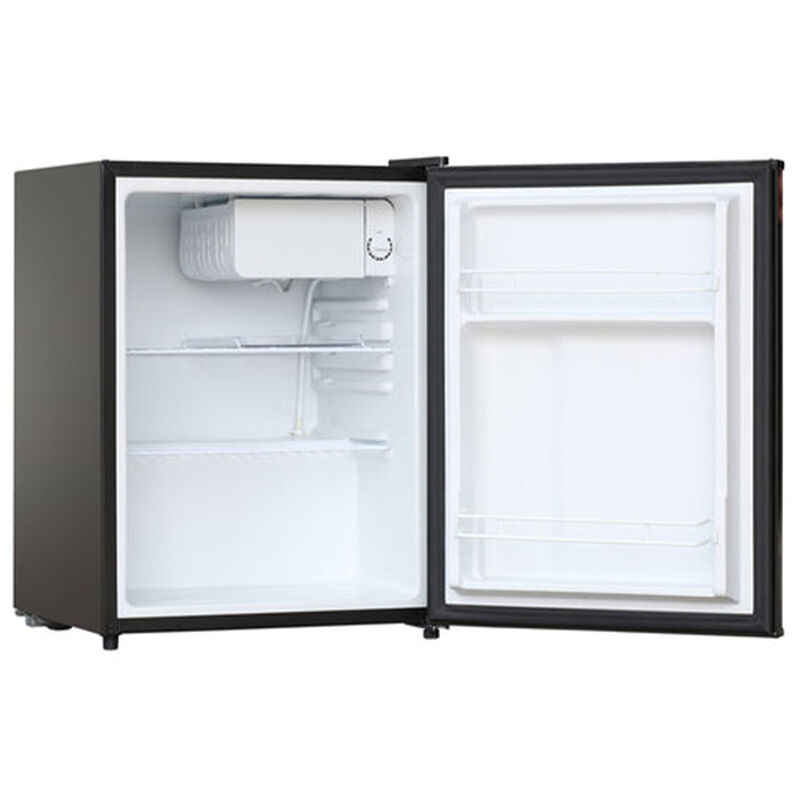Avanti 19 in. 2.4 cu. ft. Mini Fridge with Freezer Compartment - Black, , hires