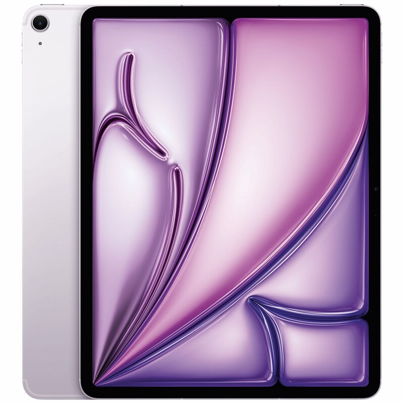 Apple - 13-inch iPad Air (Latest Model) M2 chip Wi-Fi 256GB - Purple, Purple, hires