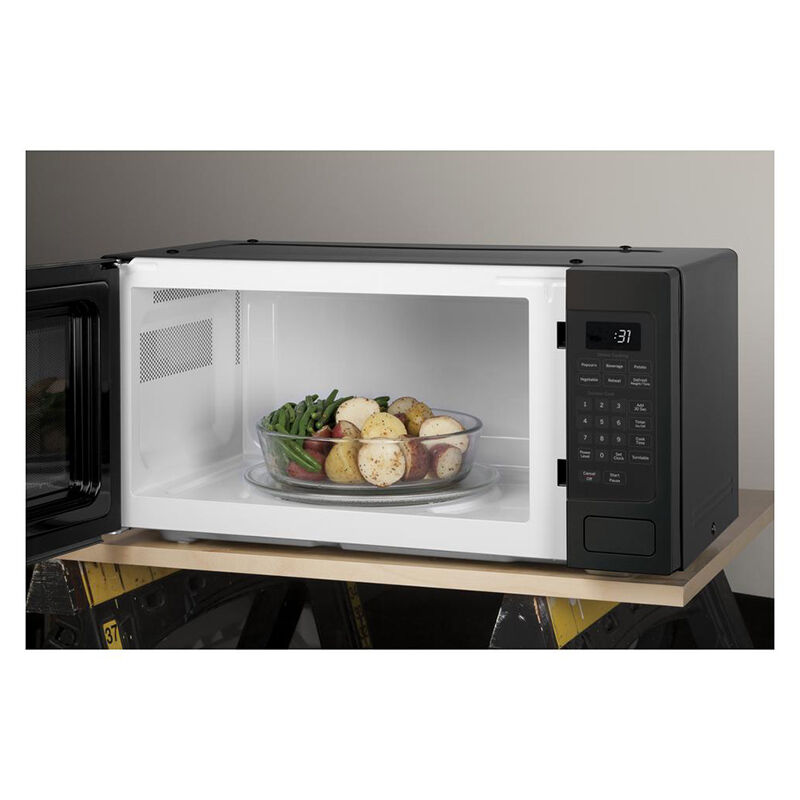 1 Cu Ft Countertop Microwave, Ge Black Slate Countertop Microwave