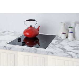 Summit 21 in. 2-Burner Electric Cooktop - Black, , hires