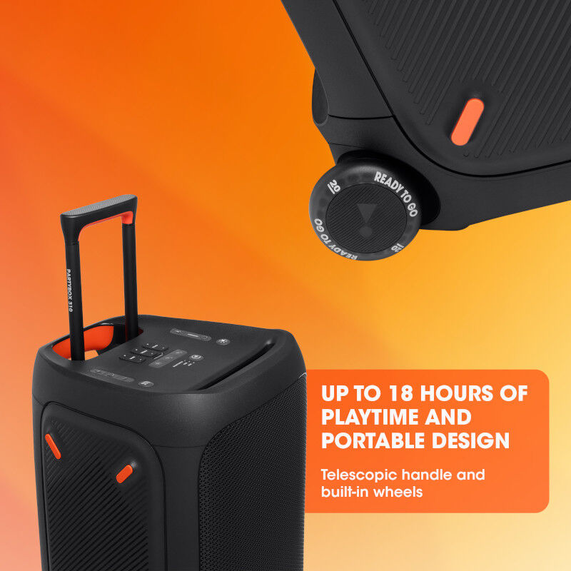 JBL PartyBox 310 Portable Stereo Bluetooth Speaker with Built-in 