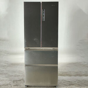 Haier 28" 14.5 Cu. Ft. Counter Depth French Door Refrigerator - Stainless Steel (Open Box Excellent Condition), , hires