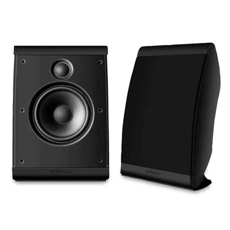 Polk Audio 2-Way Multi-Purpose Home Theater Speakers with 4.5" Woofers (Pair) - Black, , hires