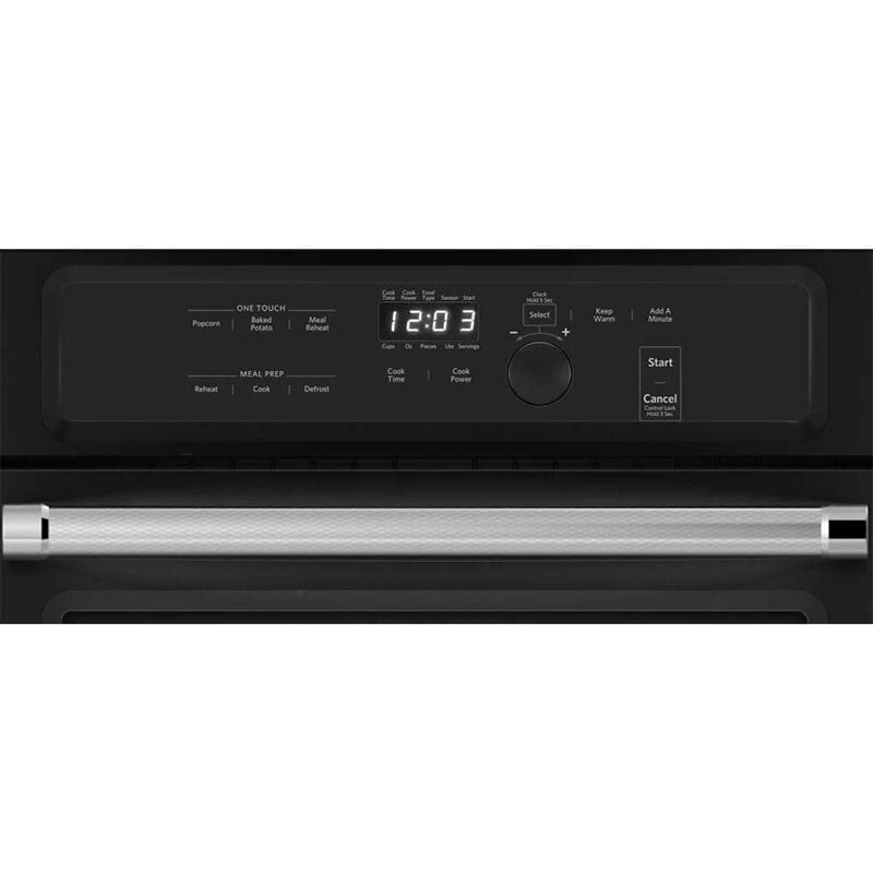 KitchenAid 24 in. 1.4 cu. ft. 1000W Built-In Microwave with Sensor Cooking - Black, Black, hires