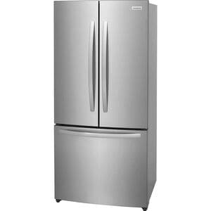 Frigidaire 32 in. 17.6 cu. ft. Counter Depth French Door Refrigerator with Ice Maker - Brushed Steel, , hires