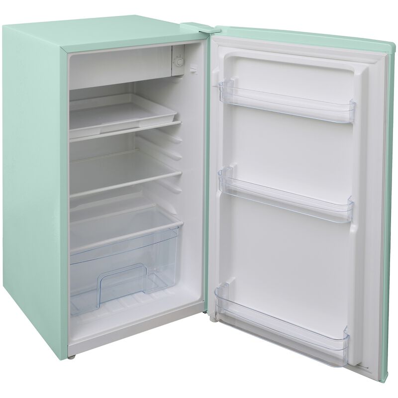 Avanti 18 in. 3.1 cu. ft. Mini Fridge with Freezer Compartment - Seafoam Green, Seafoam Green, hires