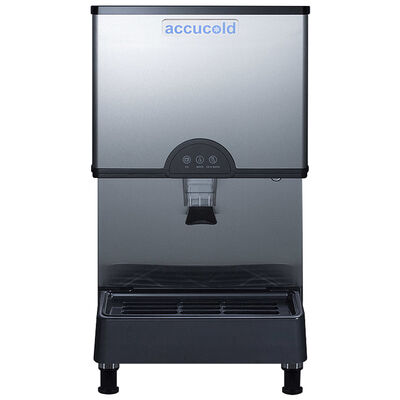 Summit 17 in. Ice Maker with 11 Lbs. Ice Storage Capacity Digital Control - Stainless Steel | AIWD282