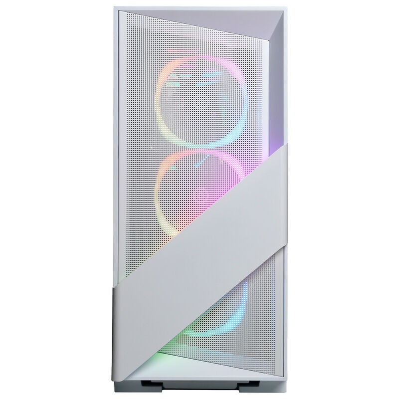 CyberPowerPC Gamer Supreme Liquid Cool Desktop with AMD Ryzen 7 7800X3D, 4.2 GHz, 8-Core CPU, NVIDIA GeForce RTX 5070, 12GB VRAM GPU, 32 GB RAM, 1 TB SSD & Windows 11 Home - White, , hires