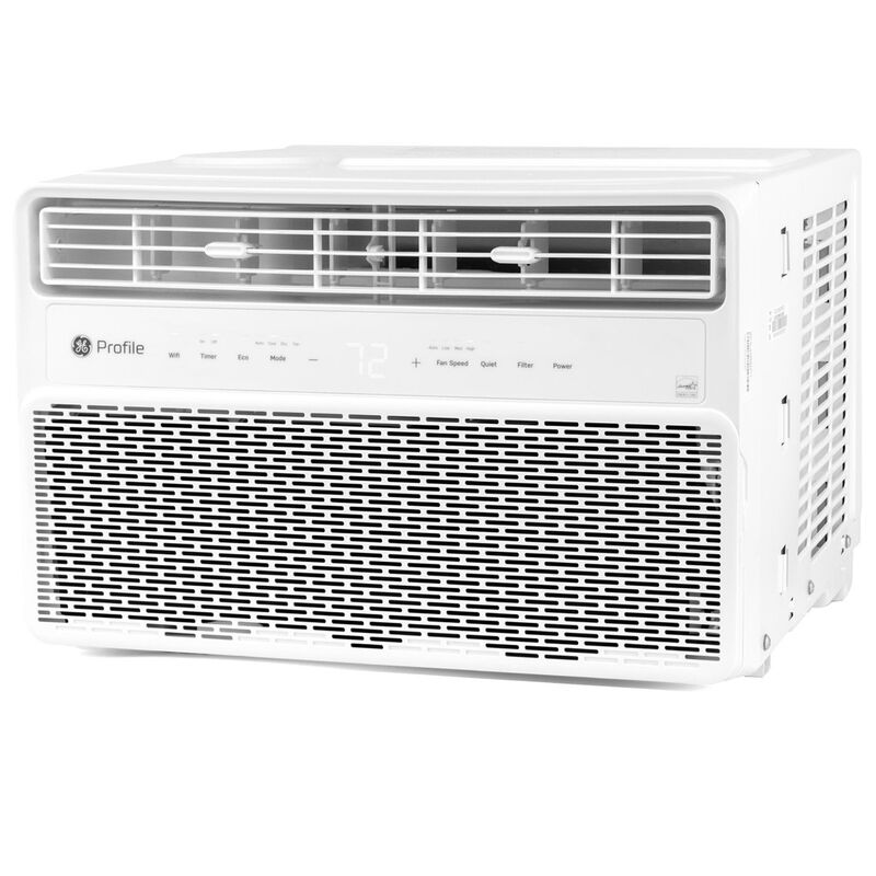GE Profile 10,000 BTU Smart Energy Star Window Air Conditioner with Inverter, 3 Fan Speeds & Remote Control - White, , hires