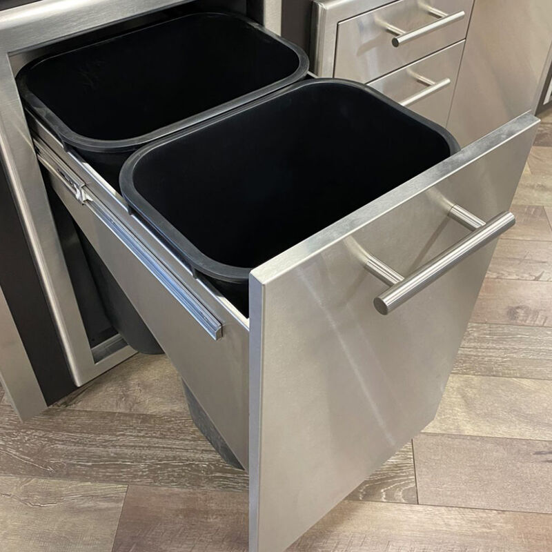 XO 20 in. Pro-Grade Luxury Trash Roll Out Drawer, , hires