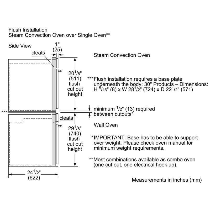 Bosch 800 Series 30 in. 4.6 cu. ft. Smart Electric Single Wall Oven with True European Convection - Stainless Steel, , hires
