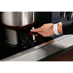 GE Profile 36 in. 5-Burner Smart Electric Cooktop with Simmer Burner & Power Burner - Stainless Steel, , hires