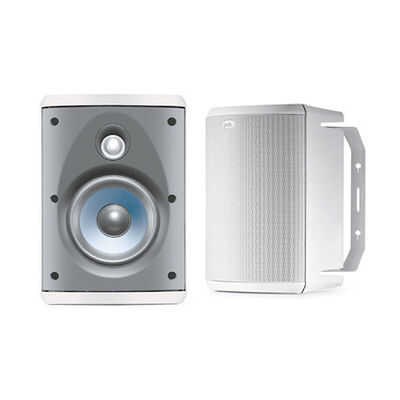 Polk Audio Atrium 2-Way Indoor/Outdoor Speakers with 5" Woofers - White | ATRIUM5W
