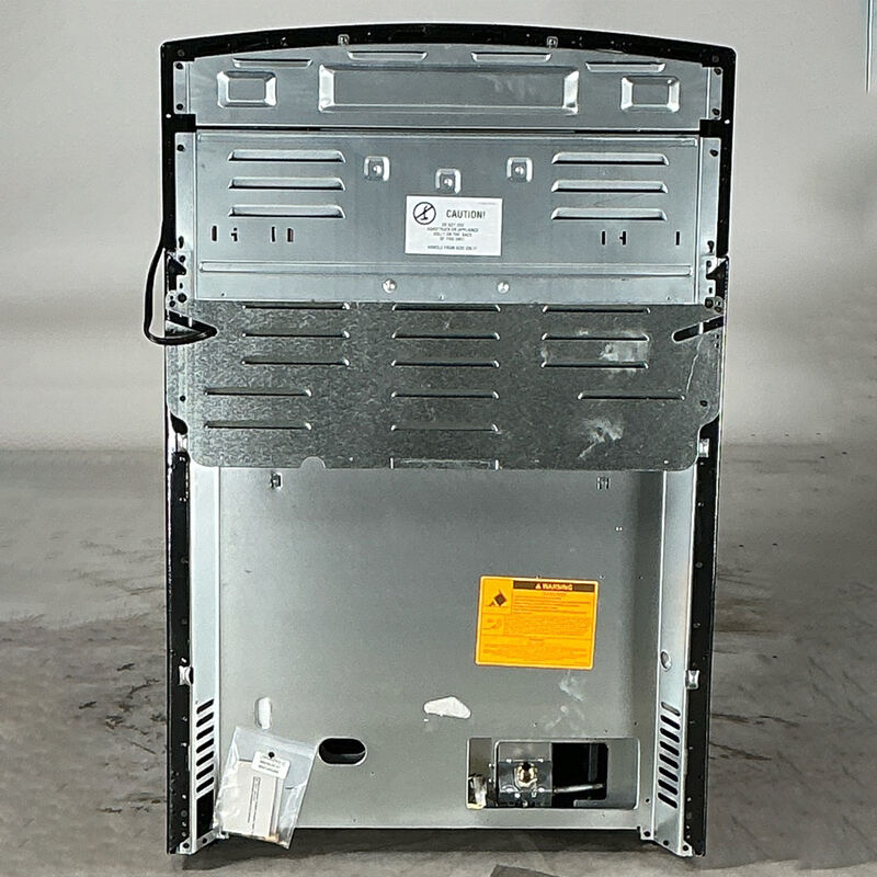 GE 30" Freestanding Gas Range with 4 Sealed Burners, 4.8 Cu. Ft. Single Oven & Broiler Drawer - Black (Open Box Excellent Condition), , hires