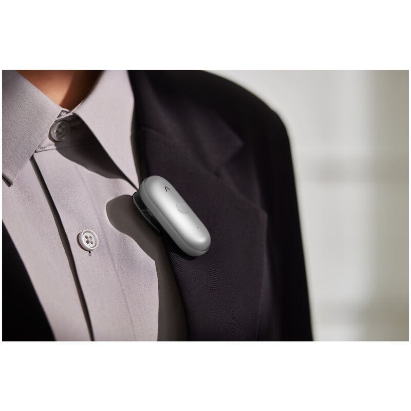 Plaud NotePin S - Silver, Silver, hires