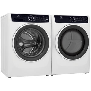 Electrolux 400 Series 27 in. 4.5 cu. ft. Stackable Front Load Washer with LuxCare Wash, Sanitize & Steam Cycle - White, White, hires