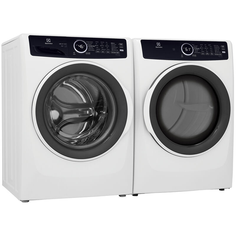Electrolux 400 Series 27 in. 4.5 cu. ft. Stackable Front Load Washer with LuxCare Wash, Sanitize & Steam Cycle - White, White, hires