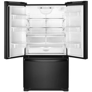 Whirlpool 33 in. 22.1 cu. ft. French Door Refrigerator with Internal Water Dispenser - Black, Black, hires