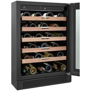 Electrolux 24 in. Freestanding Wine Cooler with Wood Racks, Single Temperature Zone & 41 Bottle Capacity - Stainless Steel, , hires