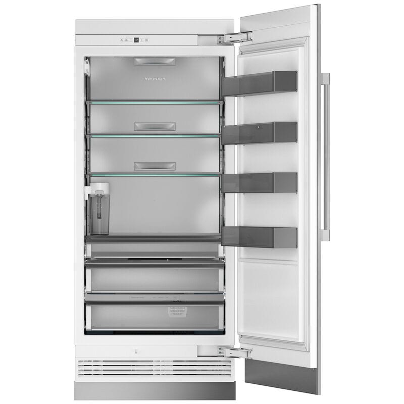 Monogram 36 in. Built-In 21.2 cu. ft. Smart Counter Depth Freezerless Refrigerator with Hands Free Auto-Fill Pitcher & Back-Lit Shelves - Custom Panel Ready, , hires