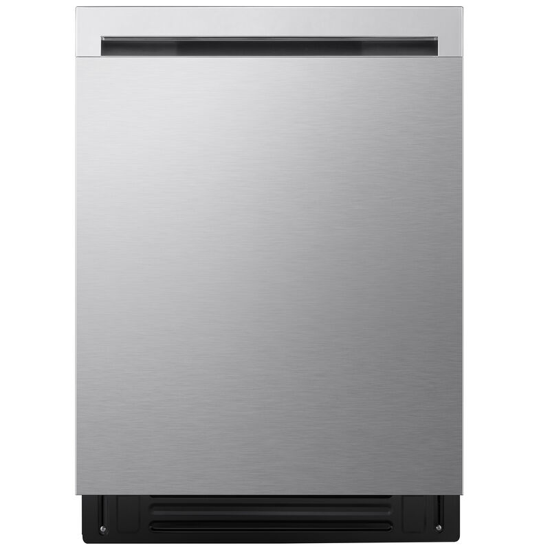 LG 24 in. Top Control Flush-Mount Smart Dishwasher with 46 dBA Sound Level, 3rd-Rack, AutoVent Dry & Pocket Handle - PrintProof Stainless Steel, , hires