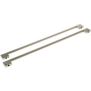 Monogram Single Door Bottom Freezer Refrigerator Minimalist Handle Kit - Stainless Steel, , hires