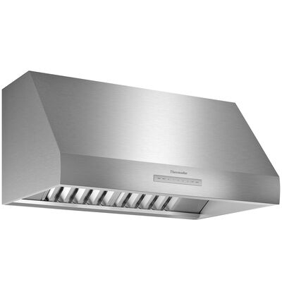 Thermador Professional Series 36 in. Standard Style Range Hood with 4 Speed Settings, Ducted Venting & 4 LED Lights - Stainless Steel | PH36HWS