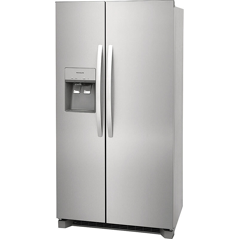 Frigidaire 36 in. 22.3 cu. ft. Counter Depth Side by Side Refrigerator with Ice & Water Dispenser - Stainless Steel, , hires